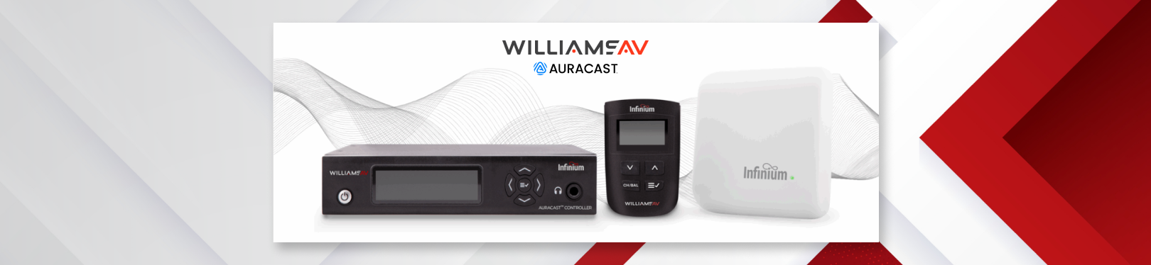 Williams AV Infinium Auracast Systems
